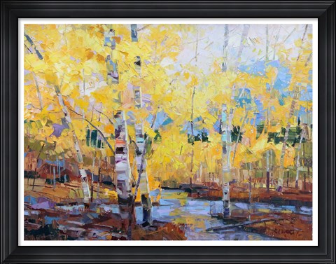 Framed Amarillo Autumn Print