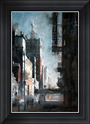 Framed West 23rd Street, Hotel Chelsea Print