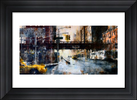 Framed PARK-West 23rd Street High Line Print