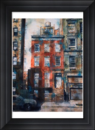 Framed Hold Out, 111 W. 13th Street Print