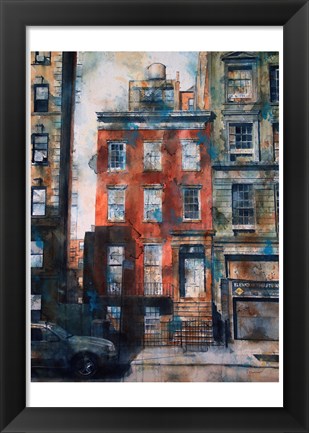 Framed Hold Out, 111 W. 13th Street Print