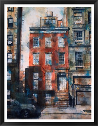 Framed Hold Out, 111 W. 13th Street Print