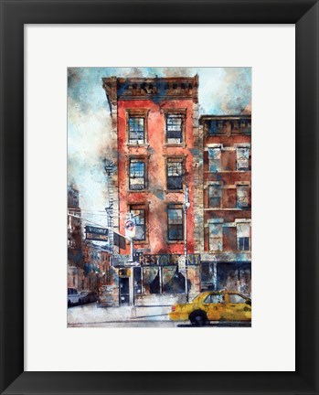 Framed Waverly Diner, NYC Print