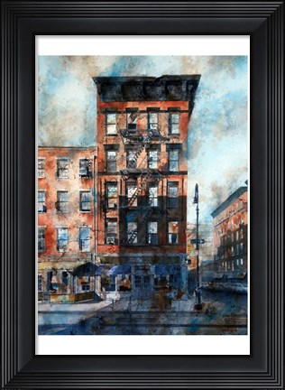 Framed Hudson &amp; Perry Street Print