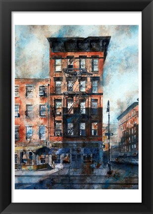 Framed Hudson &amp; Perry Street Print