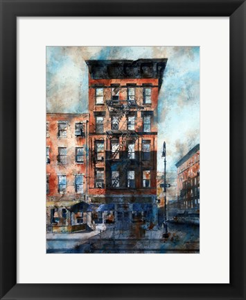 Framed Hudson &amp; Perry Street Print