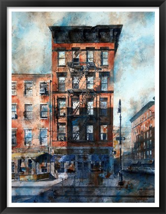 Framed Hudson &amp; Perry Street Print