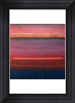Framed When Evening Comes Print