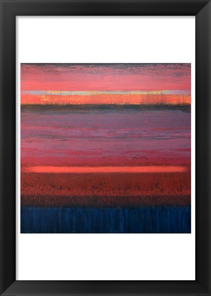 Framed When Evening Comes Print