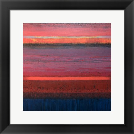 Framed When Evening Comes Print