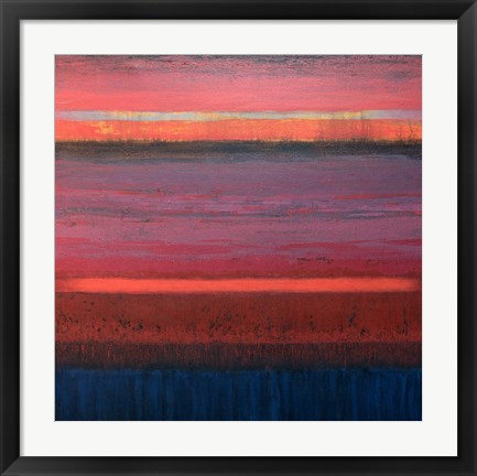 Framed When Evening Comes Print