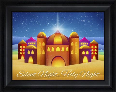 Framed O Holy Night Print