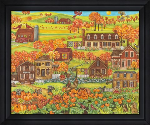 Framed Autumn Print