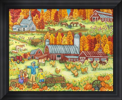 Framed Autumn Colors Print
