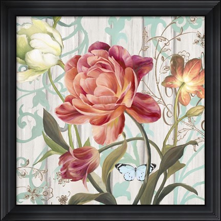 Framed Rose Refresh Print