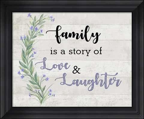 Framed Family Love 1 Print