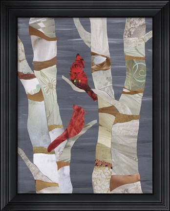 Framed Birch Print