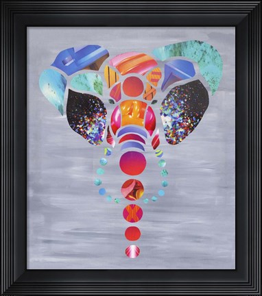 Framed Elephant Love Print