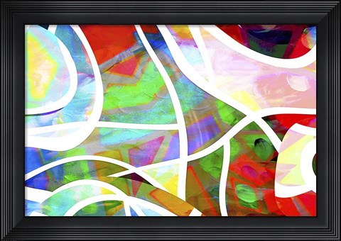 Framed Abstract D23 Print