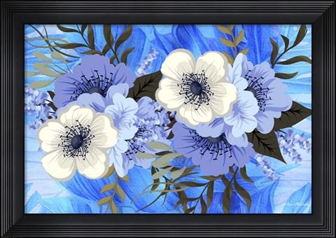 Framed Flowers G2 Print