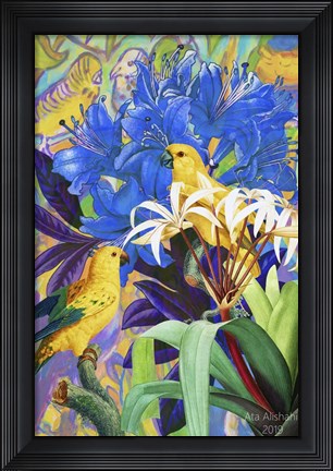 Framed Bird Kingdom 2 Print