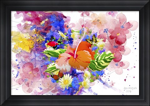 Framed Pain 3 Print