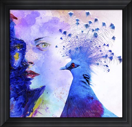 Framed Pain 5 Print