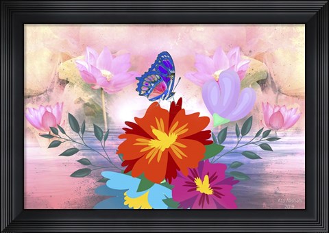 Framed Pain 6 Print