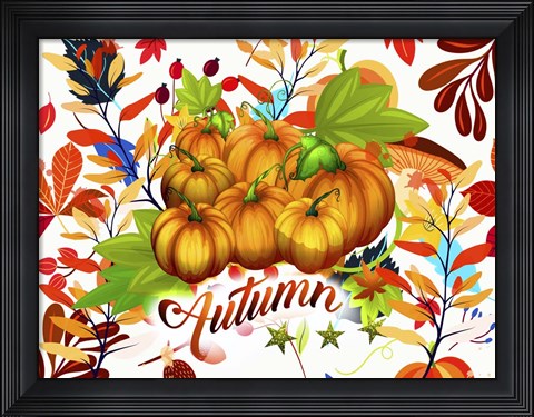 Framed Autumn Print