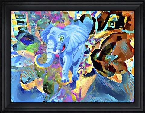 Framed Dreamy Mind 2 Print