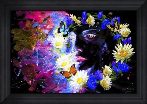 Framed Dreamy Mind 4 Print