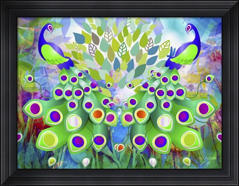 Framed Dreamy Mind 5 Print