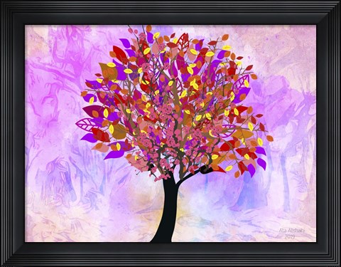 Framed Tree 2 Print