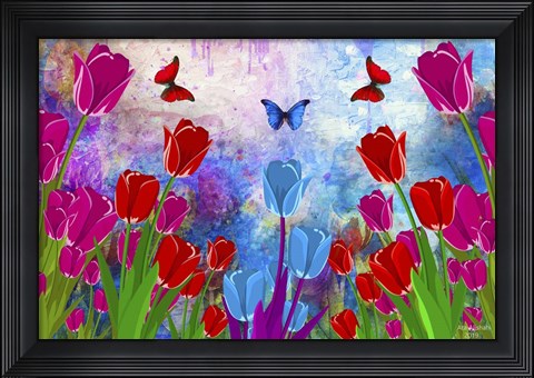 Framed When I Feel 1 Print