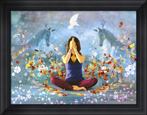 Framed Yoga Print