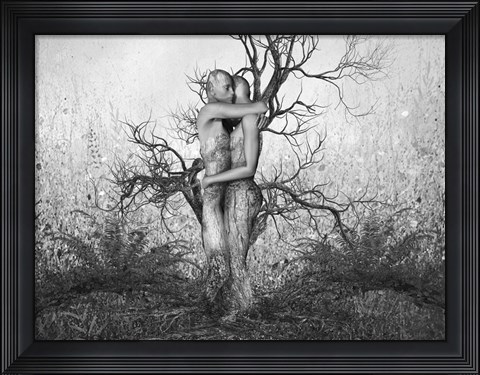 Framed All Connected 1 Print