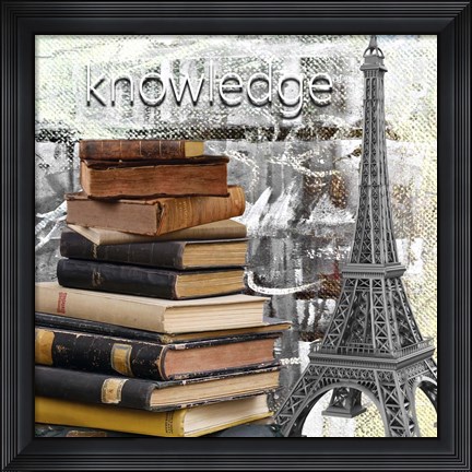 Framed Knowledge Print