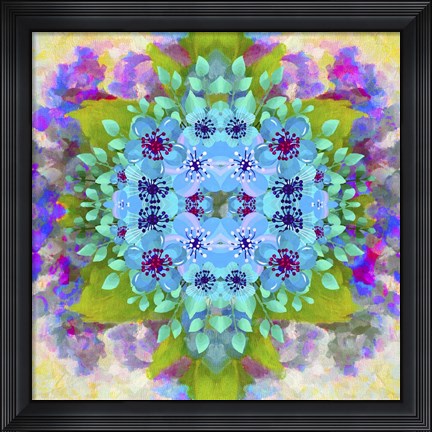 Framed My Colorful Mind 6 Print