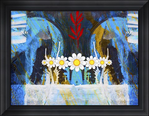 Framed My Colorful Mind 9 Print