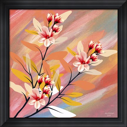 Framed My Colorful Mind 18 Print