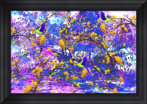 Framed My Colorful Mind 20 Print
