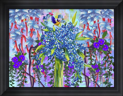 Framed My Colorful Mind 22 Print