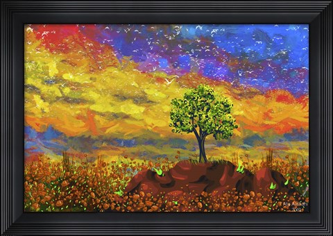 Framed Landscape Print