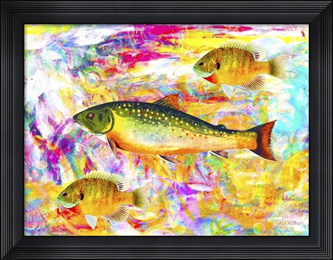 Framed Sea Life 2 Print