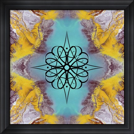 Framed Stars 1 Print