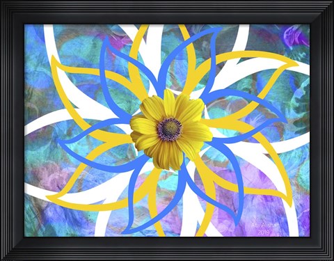Framed Dead Center Print