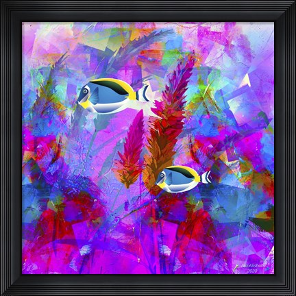 Framed Emotion Explosion 2A Print