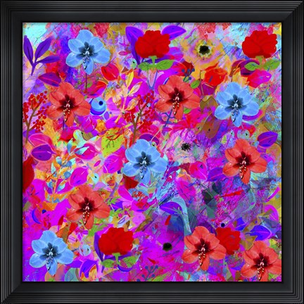 Framed Emotion Explosion 3 Print