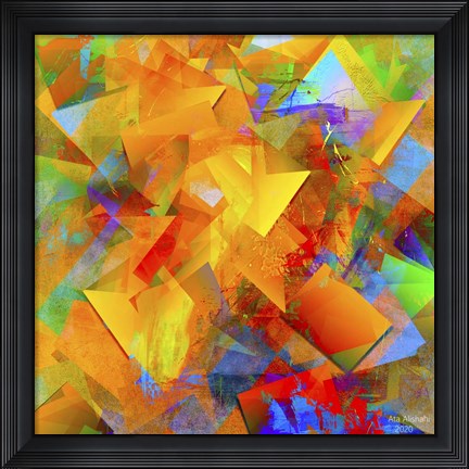 Framed Emotion Explosion 14 Print