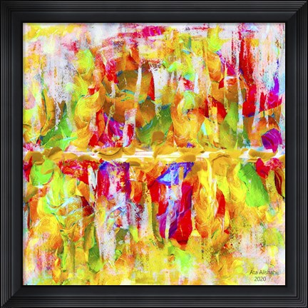Framed Emotion Explosion 15 Print